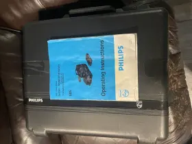 Cpj815av01 Philips Phillips Vhs Camera With Case And Accessories #2