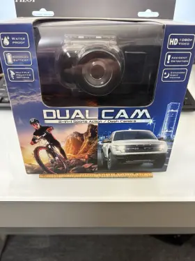 Cl-3015 Pilot Cl-3016 - 2-in-1 Sports Act Dash Camera Go Pro New In Box