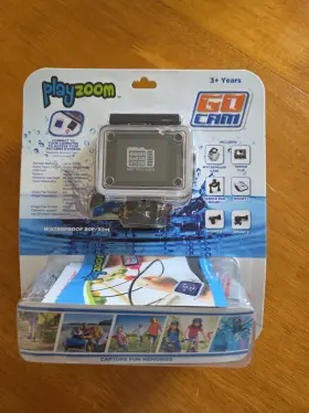 Playzoom 194866178642 New Go Cam Hd 1080p Kids Action Camera With Waterproof Case