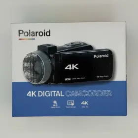 14mp5010k Polaroid 4k Uhd Handheld Camcorder 3.0in Touch Wi Fi Night Vision 18x
