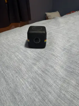 1440p Polaroid 840102130485 Cube Mini Lifestyle Action Camera With Wi-fi And Is - Red