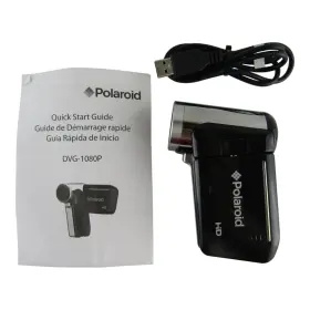 Dog-720 Polaroid Dvg-1080p Small Handheld Camcorder Tested Usb Cord Battery And Manual