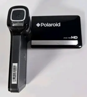 Dvg720 Polaroid Easy Grip Hd 720p Digital Video Camcorder Used See Pictures