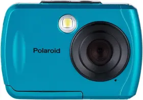 Id640-red Polaroid Is048 Waterproof Instant Sharing 16 Mp Digital Portable Teal
