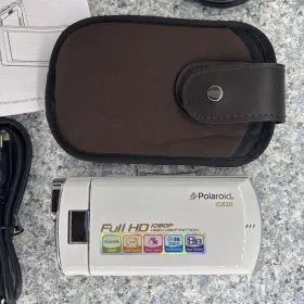 Id820-wht Polaroid Id820 Full Hd 1080p Digital Camcorder With 3 Inch Touch Screen Cables Charger #3