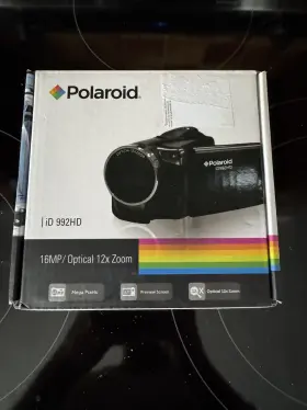 Id992hd Polaroid Digital Camcorder Optical 12x Zoom Hd 16mp