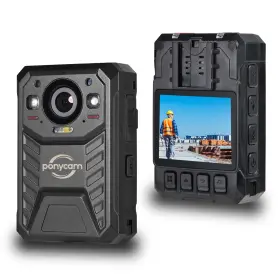 1440p Ponycam Bc605 Hd Body Worn Camera 17h Record Time 3600mah Battery Police