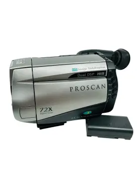 Pro998lh Proscan Image Stabilization Dual Dsp Hi8 72x Digital Zoom 3.5in Camcorder M921