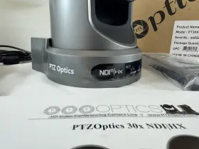 Pt30x-ndi-gy Ptz Optics Pt30xndigy Ptzoptics Camera 1080p 30x Zoom Low-latency Ndi Video - Grey #2
