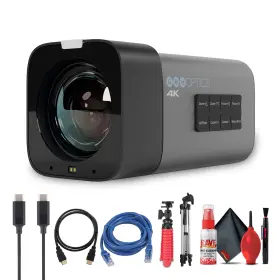 Pt12x-studio-4k-gy-g Ptzoptics Edi 1 Studio 4k Camera Gray 12x Zoom Uhd60 Ndi Hx2 Ip Control Ready