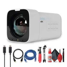 Pt12x-studio-4k-wh-g Ptzoptics Edi 1 Studio 4k Camera White 12x Zoom Uhd60 Ndi Hx2 Srt Streaming