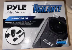 Ppbcm10 Pyle Audio Vigilante Compact And Portable Wireless Full Hd Body Camera