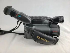 Vm549 Quasar Video Camera Palmcorder Bundle Lot 20x/120x Digital Zoom #3