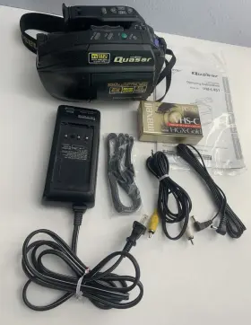 Vml451 Quasar Palmcorder Vhs-c Tape Camcorder Video Camera Palmsight Working