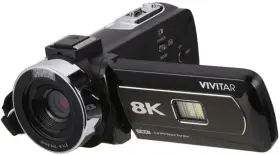 Dvr8k-mblk Raas Vivitar 8k Digital Camcorder Dvr8k-blk Black