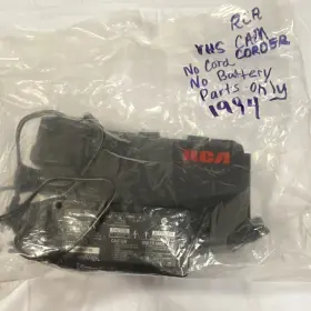 4256p0100 Rca Vhs Handheld Camcorder Optical Zoom Standard Def Black E72900 Parts Only