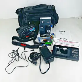 6151 Rca Camcorder Model#cc6151 Bag Battery Charger Strap Dc Cable - Works