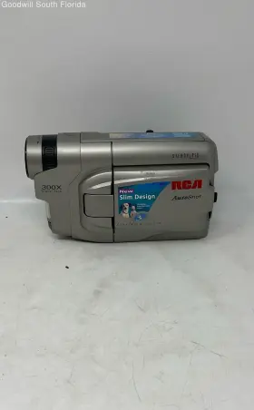 6374 Rca Autoshot Cc6263 Steadypix Gray Video Camcorder In Bag Needs Battery