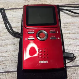 Ex2000rd-a Rca Small Wonder High Definition Digital Camcorder Hd Ez2000rd Red Camera #3