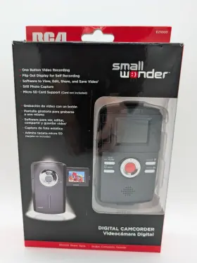Ez1000-a Rca Digital Camcorder Video Recording Flip Out Display