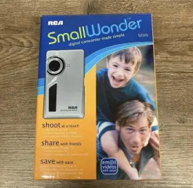 Ez105 Rca Small Wonder Digital Camcorder Model Sliver Condition Is Pre-owned
