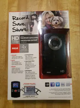 Ez2050 Rca Digital Handheld Camcorder/camera Hd 720p