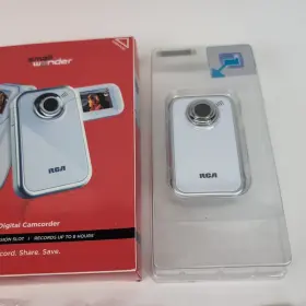 Ez207-a Rca See Video Small Wonder Pocket Camcorder Ez207a Flip Screen Tested Works #2