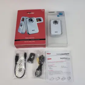 Ez207-a Rca See Video Small Wonder Pocket Camcorder Ez207a Flip Screen Tested Works