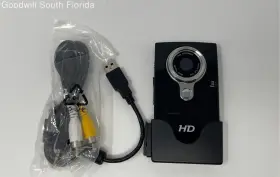 Ez2110-a Rca Model Black Av Usb Hd Digital Video Camcorder Camera Not Tested