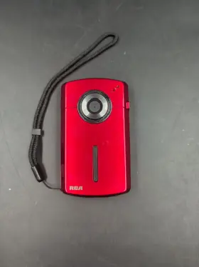Ez2110ch-a Rca Ez219rda Small Wonder Hd Pocket Camcorder Red Untested Estate