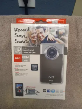Ez2120sl Rca New Small Hd 720p Digital Handheld Camcorder Ez2120sl Rca New Small Hd 720p Digital Handheld Camcorder