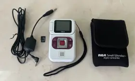 Ez215pl-a Rca Ez215 Small Wonder Digital Video Camcorder 8gb Microsd Accessories