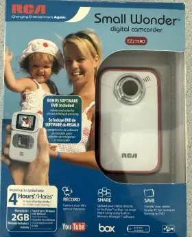 Ez215rd Rca Small Wonder Digital Camcorder Open Box