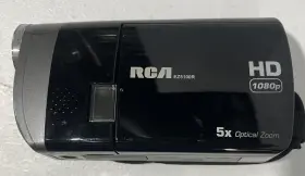 Ez5100r Rca Handheld Camcorder 5x Optical Zoom 1080p Hd
