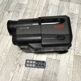 Pro0846 Rca Pro8 Video8 Camcorder 24x Zoom Autofocus Dual Battery Remote