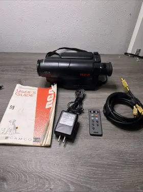 Pro842 Rca Pro846 Pro 8 Video Camcorder Player Camera Transfer Dual Battery Type Nice