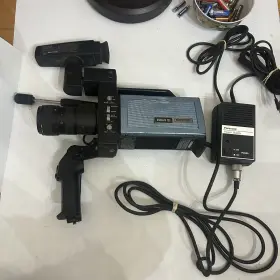 Ywcc800ur0i Rca Vtg Newvicon Color Video Camera Mo.# Cc011 Works Great Power Supply Inclided
