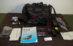 R-612 Ricoh 8 Mm Video Cassette Camera Recorder Tested Bundle