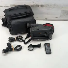 R-18h Ricoh R18h Vtg Ricoh-camcorder Hi8 8mm Hi-fi Stereo 10x Extras Included No Batteries