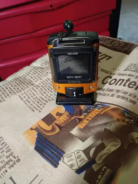 Wg-m2 Ricoh Waterproof Action Camera Orange 4k Video Wide Angle