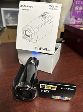 1080 Rockbirds 5052 Hdv Str- 1920 X Full Hd Digital Video Camera- Sealed New