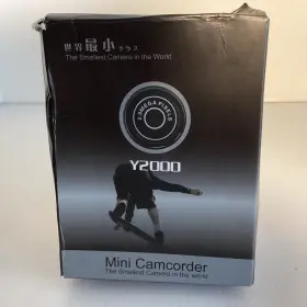 538m-1451 Rohs Smallest Mini Camcorder In The World New Sealed 640x480 Microsd