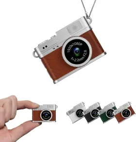 Rwsefk 744759023353 Retro Mini Digital Video Keychain Camera Small Bodycam 1080p Hd Go Cam 0.9