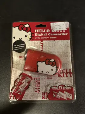 31009 Sakar Hello Kitty - Sanrio 2009 Official Digital Camcorder Brand New