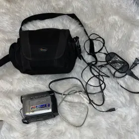 D363ntsc Samsung Digital Video Camcorder Cam Sc With Cords And Camerabag