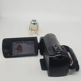 Smx-f40bn Samsung F-40bn F40 Smx-f40bn/xaa 65x Zoom Camcorder W Battery Charger Memory Card Works #2