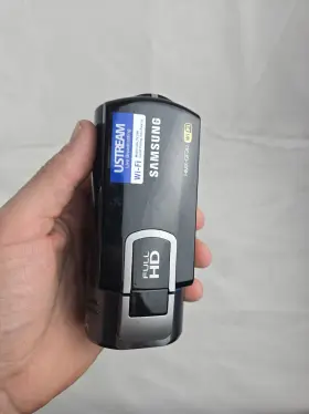 Hmx-qf30 Samsung 40x Zoom Compact Digital Video Camera Camcorder And Memory Card #2