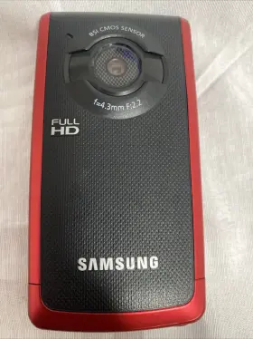 Hmx-w200rn Samsung Full Hd Shock And Waterproof Digital Camera W2-1 Working #3