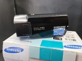 Hmxq10bnxaa Samsung Hmx-q10 Flash Media Camcorder With 20x Optical Zoom Iob Tested Works #2