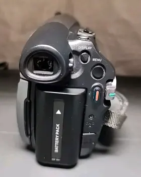 Sc-d372 Samsung Ntsc Mini Dv Camcorder 34x Optical Zoom With Battery Tested #2